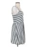 Universal Thread Stripes Gray Casual Dress Size XS - photo 4