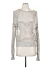 360 Sweater Metallic Silver Pullover Sweater Size S - photo 1