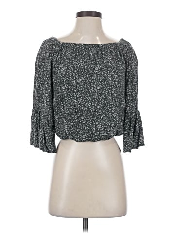 Bleuh Ciel 3/4 Sleeve Blouse (view 1)