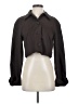 Zara 100% Polyester Solid Brown Jacket Size XS - photo 1