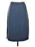 Assorted Brands Solid Blue Casual Skirt Size L - photo 2