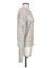 360 Sweater Metallic Silver Pullover Sweater Size S - photo 4