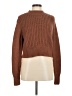 PacSun 100% Acrylic Brown Turtleneck Sweater Size M - photo 1