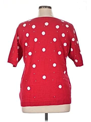 Quacker Factory Short Sleeve Blouse (view 2)