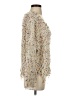 Main Strip 100% Acrylic Tweed Ivory Pullover Sweater Size S - photo 4
