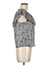 H&M Silver Short Sleeve Blouse Size M - photo 4