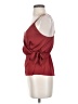 Express 100% Polyester Burgundy Sleeveless Top Size XS - photo 5