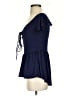 Venus Blue Short Sleeve Henley Size S - photo 5