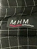 M.H.M. Melissa Harper Black 3/4 Sleeve Button-Down Shirt Size M (estimated) - photo 6