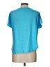 Lilly Pulitzer 100% Linen Blue Active T-Shirt Size L - photo 2