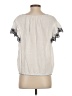 Max Studio Ivory Short Sleeve Blouse Size S - photo 2