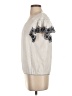 Max Studio Ivory Short Sleeve Blouse Size S - photo 5