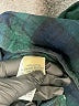 L.L.Bean 100% Cotton Plaid Green Jacket Size S - photo 7