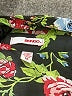 Bongo 100% Polyester Floral Black 3/4 Sleeve Blouse Size M - photo 7