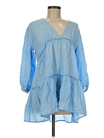 Blue Island 3/4 Sleeve Blouse (view 1)