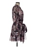 MARCHESA notte 100% Polyester Gray Cocktail Dress Size 8 - photo 4