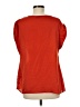 Dorothy Perkins 100% Polyester Red Short Sleeve T-Shirt Size UK 10 / US 6 - photo 2