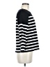J.Crew 100% Cotton Stripes Black Pullover Sweater Size M - photo 4