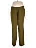 Worthington 100% Polyester Solid Green Casual Pants Size 18 (tall) - photo 1