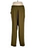 Worthington 100% Polyester Solid Green Casual Pants Size 18 (tall) - photo 2