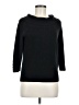 R.Q.T 100% Acrylic Black 3/4 Sleeve Turtleneck Size M - photo 1