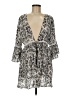 Blue Island 100% Rayon Gray Kimono Size M - photo 1