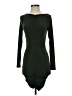 Symphony Solid Green Cocktail Dress Size S - photo 1
