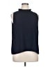 CeCe 100% Polyester Blue Sleeveless Blouse Size XL - photo 1