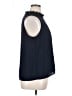 CeCe 100% Polyester Blue Sleeveless Blouse Size XL - photo 4