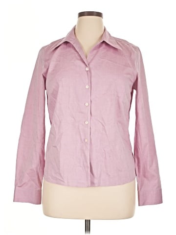 Evan Picone Long Sleeve Button-Down Shirt (view 1)