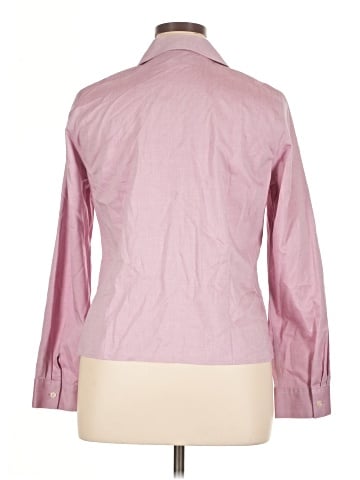 Evan Picone Long Sleeve Button-Down Shirt (view 2)