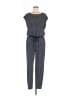 MICHAEL Michael Kors Houndstooth Gray Jumpsuit Size L - photo 1