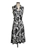 Versailles Paisley Gray Casual Dress Size S - photo 1