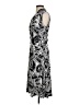 Versailles Paisley Gray Casual Dress Size S - photo 5