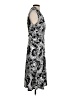 Versailles Paisley Gray Casual Dress Size S - photo 4