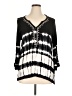 Bandolino Black Long Sleeve Henley Size XL - photo 1
