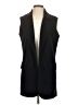 Zara Basic 100% Polyester Black Blue Vest Size S - photo 1