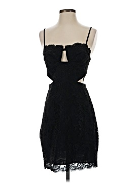 knee length dresses for ladies Black Lace Dress main image 0