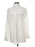 Lola River Solid Ivory Long Sleeve Button-Down Shirt Size M - photo 2