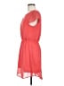 Charming Charlie 100% Polyester Solid Orange Casual Dress Size M - photo 5