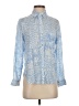 Rails 100% Ecovero Paisley Blue Long Sleeve Blouse Size XS - photo 1