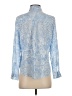 Rails 100% Ecovero Paisley Blue Long Sleeve Blouse Size XS - photo 2