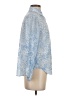 Rails 100% Ecovero Paisley Blue Long Sleeve Blouse Size XS - photo 4