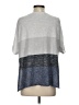 Andree by UNIT Color Block Gray Short Sleeve T-Shirt Size S - photo 2