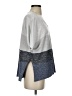 Andree by UNIT Color Block Gray Short Sleeve T-Shirt Size S - photo 4