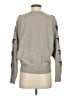Six/Fifty Stars Gray Pullover Sweater Size S - photo 2