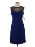 Muse Blue Cocktail Dress Size 4 - photo 1