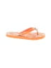 MICHAEL Michael Kors Orange Flip Flops Size 4 - 5 - photo 1