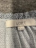 Ann Taylor LOFT 100% Polyester Gray Sleeveless Blouse Size XS - photo 7