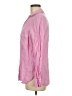 Zara Pink Long Sleeve Button-Down Shirt Size M - photo 5